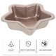 thumbnail image 3 of 1pc Cake Mold Star Shape Carbon Steel and PTFE Non-stick Cake Making Mould for Home (Golden), 3 of 4