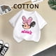 thumbnail image 2 of Ropa infantil de Disney Mickey, camiseta de algodón de moda de verano para niñas, camiseta divertida de dibujos animados para niños y niñas, camiseta de manga corta, 2 of 5