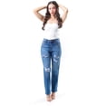 thumbnail image 1 of Jeans de corte recto /Juvenil, 3846 (Azul medio) azul 1, 1 of 3