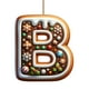 thumbnail image 3 of Adorno de árbol de Navidad con letras del abecedario 26, Característica: Adorno de árbol de Navidad con letras del abecedario 26, Adornos de Navidad personalizados DIY, Decoración de Navidad, Colgante, 3 of 5