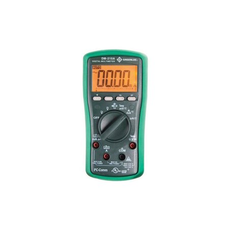 UPC 783310087410 product image for Greenlee DM-210A Digital Multimeter | upcitemdb.com