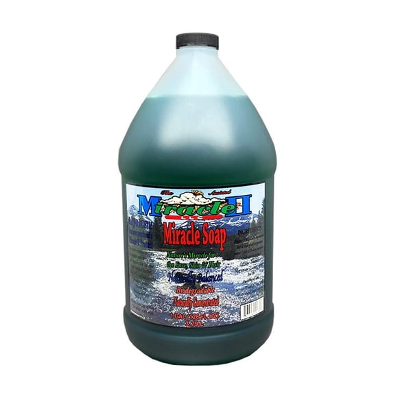 Jabón Miracle II Regular, 1 galón (3,78 L), 128 onzas