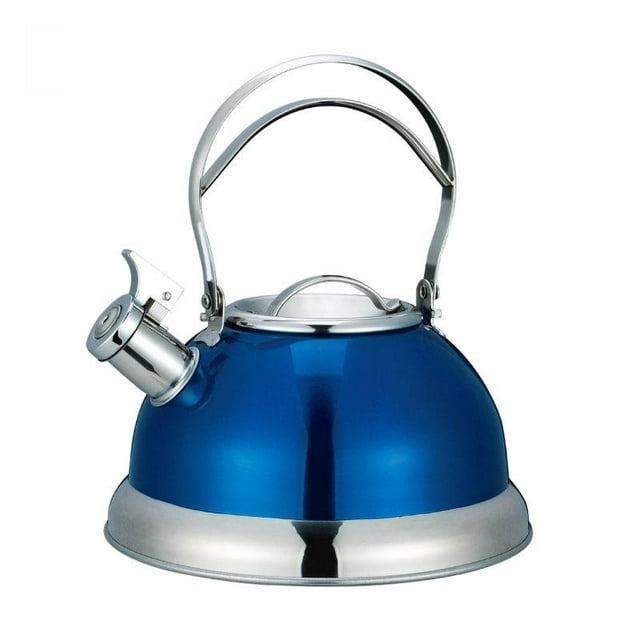 Tetera 3 Litros Fraciel Acero Inoxidable Inducción Azul 3L