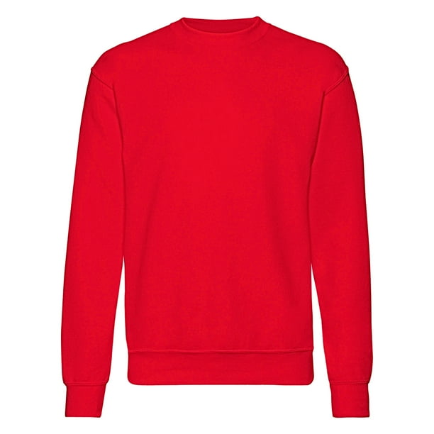 Sudadera roja basica deals