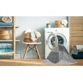 thumbnail image 2 of Ahgly Company Machine Washable Indoor Rectangle Transitional Sonic Silver Gray Area Rugs, 8' x 10', 2 of 7