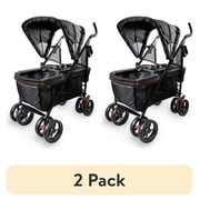 (2 pack) Summer by Ingenuity 3Dlite Wagon Convenience Stroller