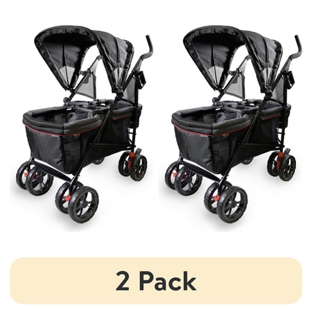 (2 pack) Summer by Ingenuity 3Dlite Wagon Convenience Stroller