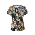 thumbnail image 5 of Boku My Hero Academia Women's T Shirts Round Neck Short-Sleeve Soft T-Shirt Summer Casual Tee Tops 3D Printing Tee Shirt, 5 of 6