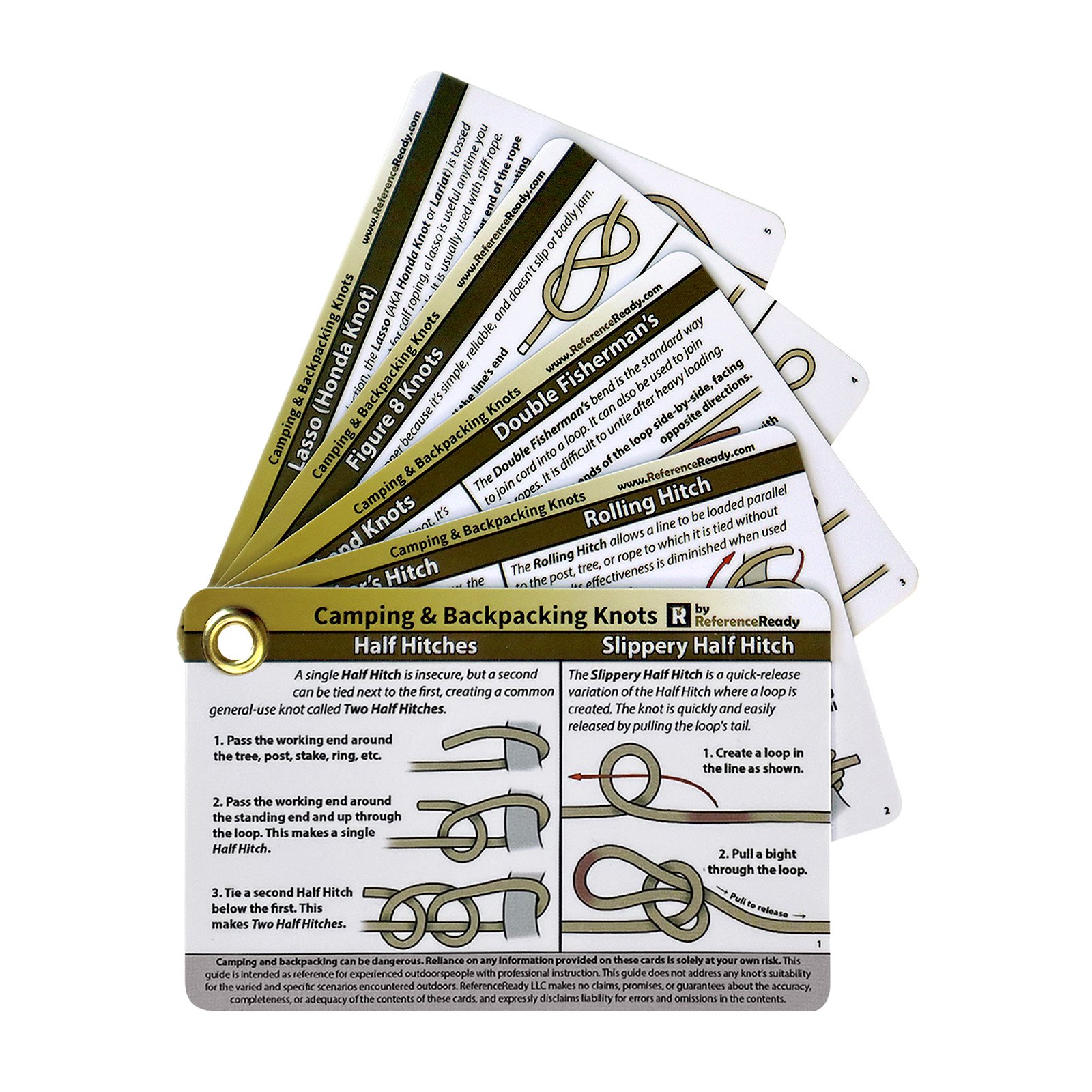 Camping And Backpacking Knot Cards Pdf Camping & Backpacking Knot Cards ...