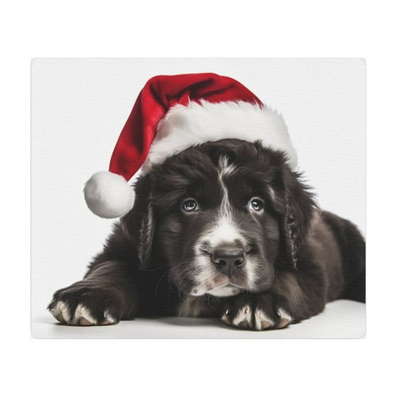 DistinctInk Mouse Pad - 1/4" Foam Rubber - Newfoundland Puppy