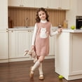 thumbnail image 5 of Cushionaire Darla Kids Mesh Mary Jane Ballet Flats, Girls Shoes with Buckle, 5 of 19