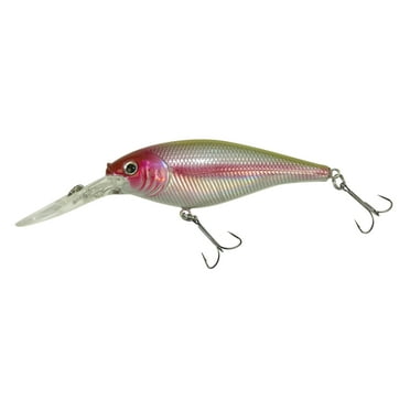 Berkley Flicker Shad Fishing Lure, Chrome Clown, 1/4 oz