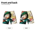 thumbnail image 5 of My Hero Academia Swim Trunk, Beach Board Shorts For Boys Girls, Quick Dry Swimsuit With Mesh Linning, Swimming Trunks For Kids Teens, 5 of 9
