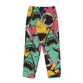 thumbnail image 5 of Bingfone Pajamas For Women,Angry Shark Pattern Pajama Pants With Pockets-Small, 5 of 9