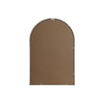 thumbnail image 2 of Metal Frame Arch Mirror 24x36 Inch in Black, 2 of 7