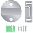 thumbnail image 1 of Butée de Porte en Acier Inoxydable Arrêt de Sécurité avec Support de Porte Butées de Porte Fonctionne sur Tous Types de Sol et Tapis Robuste, 1 of 8