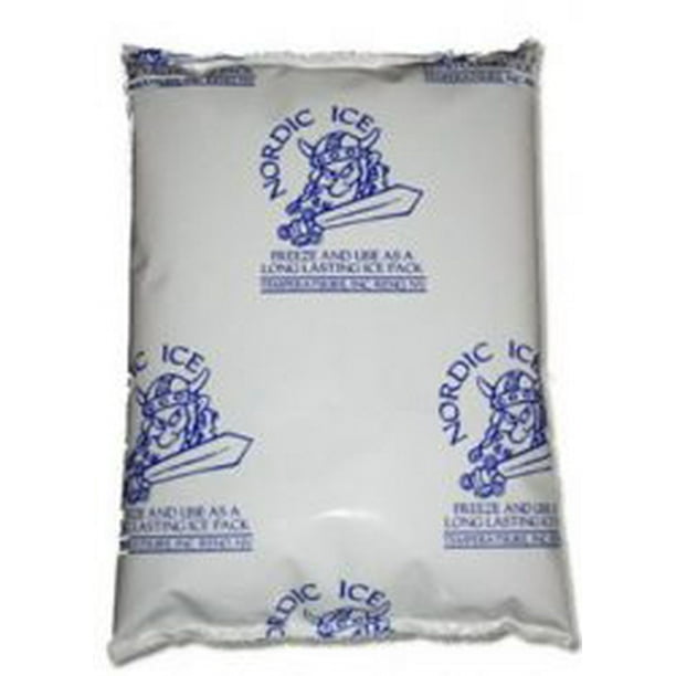 Nordic Ice NOR1085 Reusable, LongLasting Ice Pack Brick, 24 oz. (Pack