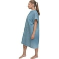 thumbnail image 3 of 12 Pack - Blue Hospital Gown with Back Tie / Hospital Patient Robes with Ties - One Size Fits All Wholesale, 3 of 3