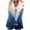 Blue, variant on Fashion Winter Warm Jackets for Womens Plus Size Zip Up Composite Plush Button Lapels Jacket Outwear Coat