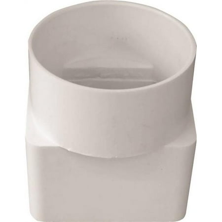 Spout Adapter - 2 x 3 x 3 Adapter Downspout Pvc