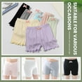 thumbnail image 5 of 4 Pack Girls Cartwheel Shorts Toddler Girl Bike & Summer Breathable Comfy Under Dress Shorts 4-14 Y, 5 of 7