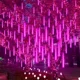 thumbnail image 3 of Cadena de luces LED de lluvia de meteoritos, 8/16/24/32 tubos, 30/50 cm, para decoración de exteriores, Navidad, bodas, árboles, fiestas, 220 V/110 V, 3 of 5