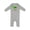 AC-Heather Grey, variant on Little Turtle Baby Romper Coveralls