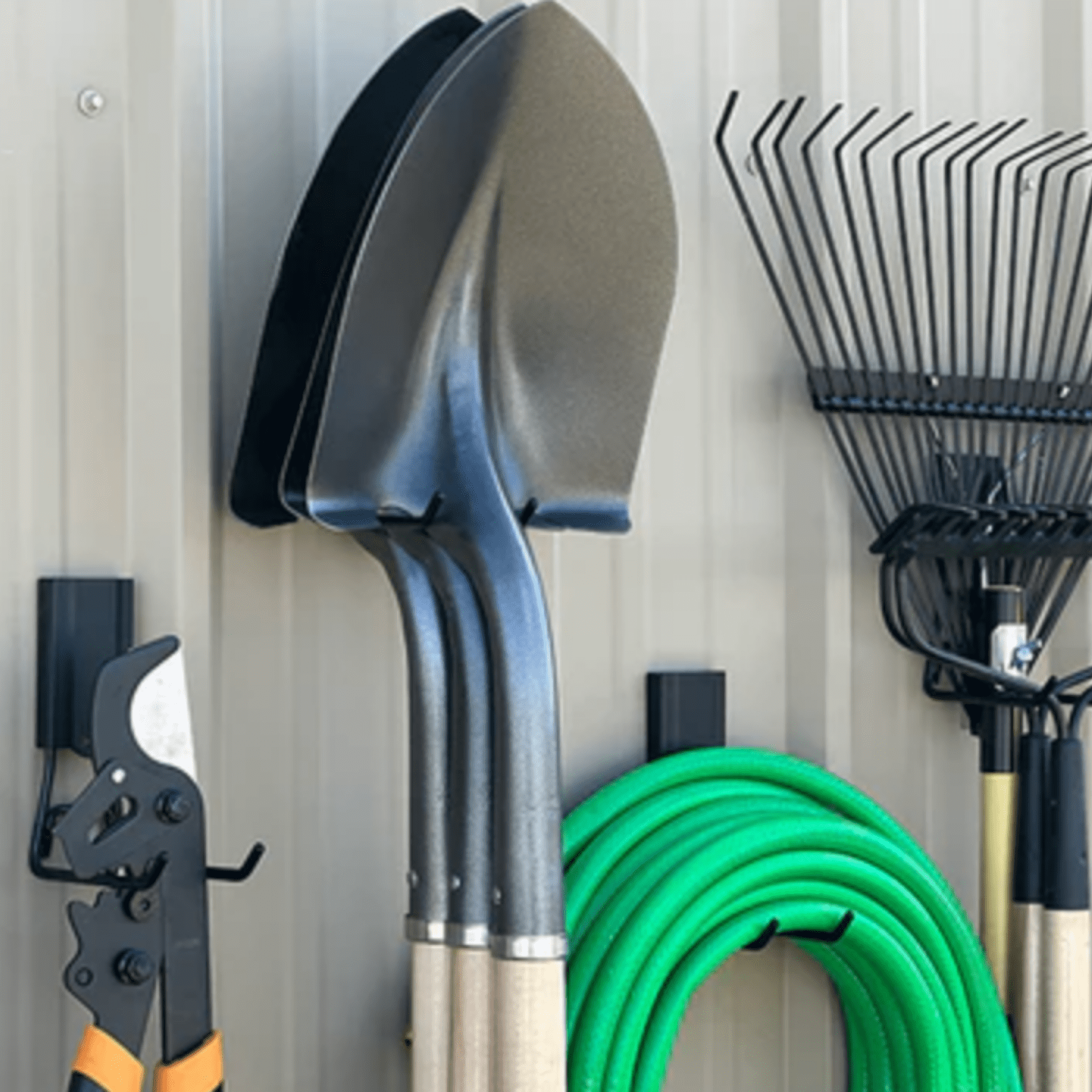 GATOR MAGNETICS Open Storage Hook: 4in. Black, The Ultimate Workshop & Garage Storage Systems, Heavy Duty Magnetic Hooks, Sturdy Tool Storage Solutions, 25lb Hold, for All Steel Surfaces