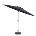 thumbnail image 1 of CorLiving 10ft Wind Resistant Tilting Patio Umbrella with Aluminum & Steel Frame & Round Base, 1 of 7