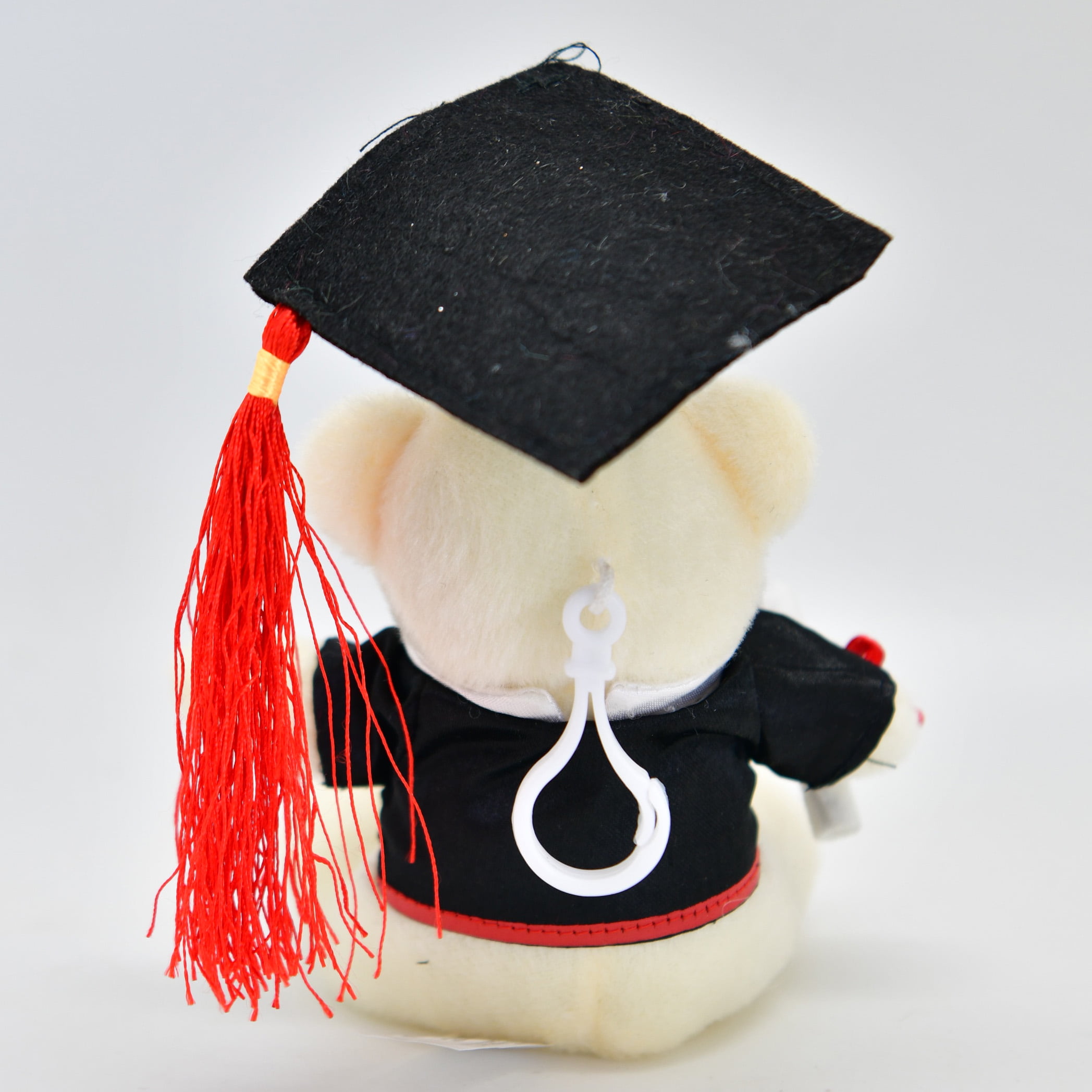 (12 Pack) Graduation Teddy Bears Stuffed Animal 5.5 Inches Plush Bear in Cap Mixed Color DIY 2023 Graduation Present Graduation Ceremony Party Decoration School Gifts Osos De Graduacion