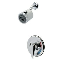 Kingston Brass KBX651SO Single-Handle Pressure Balanced Shower Faucet, Polished Chrome