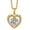 02 Heart-Gold, variant on MomentWish 1Carat Simulated Diamond Heart Necklace for Women S925 Sterling Silver Anniversaries Valentines Day Gifts for Wife
