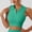 Green, variant on yillto Womens Crop Tank Collared V Neck Golf Tops Tennis Athletic Sports Workout Tshirts for Women