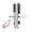 Silver, variant on Waterproof Smart Aluminum Door Lock Euro Double Hook Mortise Fingerprint Password Electronic Sliding ,Easy to Install