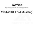 thumbnail image 2 of Transit Auto - Front Steering Tie Rod End & Boot Kit For 1994-2004 Ford Mustang KTB-100238, 2 of 2