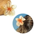 thumbnail image 2 of Hair Claw Clip for Girl Flower Hair Clamp SharkClip Hair Tool Ponytail Holder Hair French Jaw Clip Lady Headdress, 2 of 9