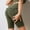 Army Green, variant on Pitauce Spandex Shorts Women High Waisted Biker Shorts Casual Comfortable Cargo Half Shorts