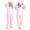 Z-05Pink, variant on Ruyang Kids Plush Giraffe Hooded Jumpsuit Cute Animal Long Sleeve Onesie with Animal Horn Toddler Boys Girls Fall Warm Loungewear