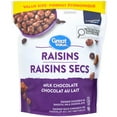 thumbnail image 1 of Great Value Milk Chocolate Raisins, 1 of 4