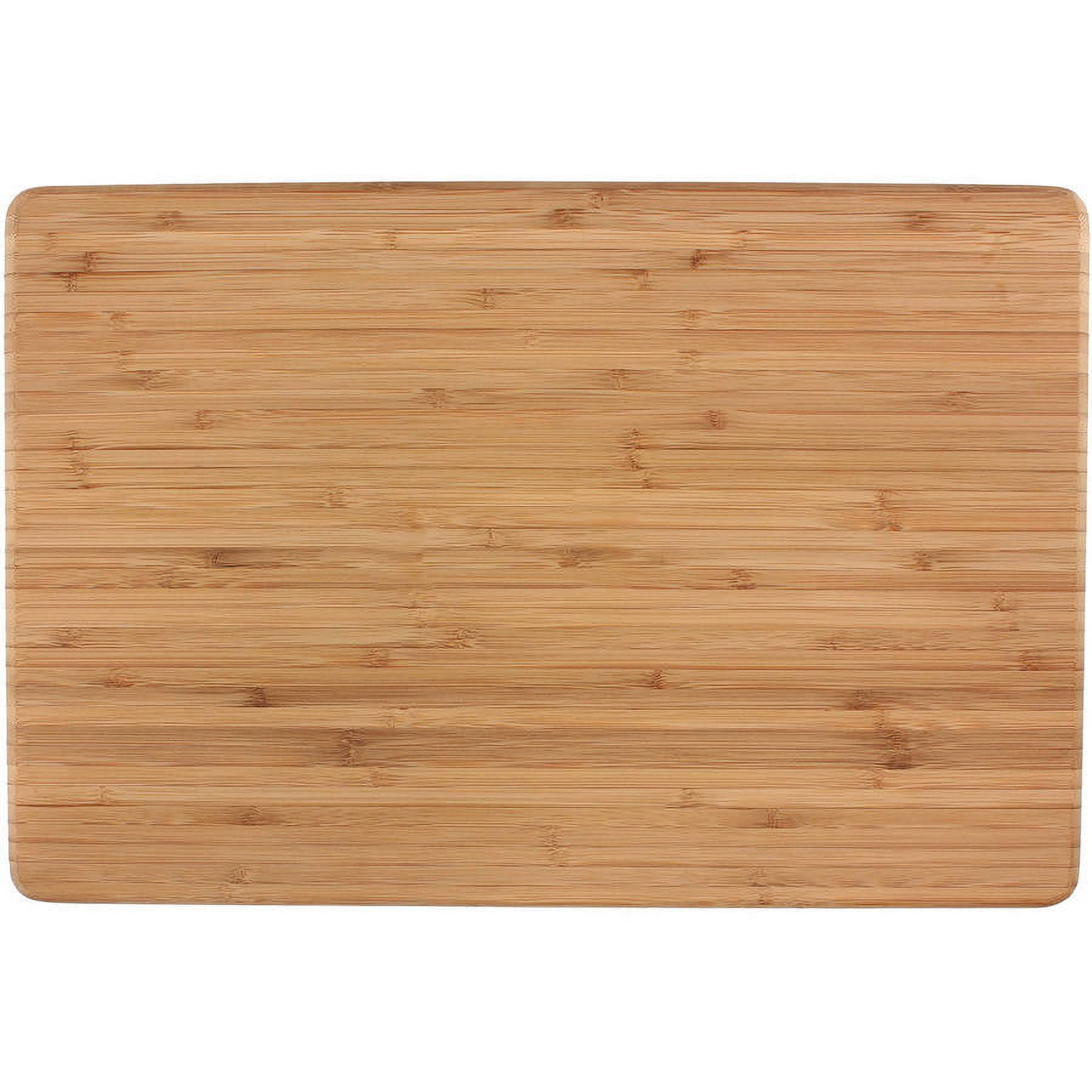 BlauKe® Wood Cutting Board for Kitchen – 18x12 Extra Large Bamboo
