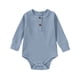 thumbnail image 2 of Ropa cómoda para bebés de color sólido, de manga larga, para gatear, de algodón para niños., 2 of 3