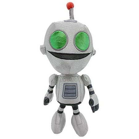 JINX Official Clank of Ratchet & Clank: Rift Apart, Collectible Plush, Excellent Plushie Toy for Toddlers & Preschool, Super Cute