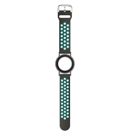 

Protective Case for Airtags Locator Dual-Color Stomata Vitality Strap Design