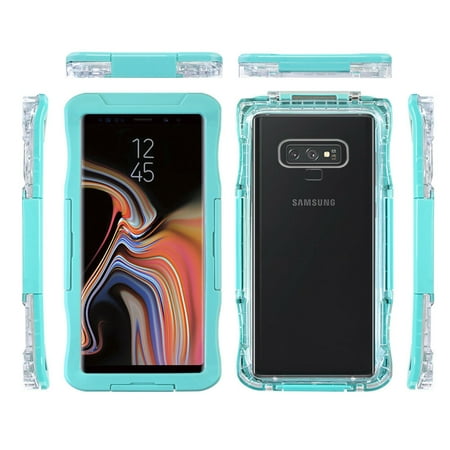 Galaxy Note 8/9 Case, Mignova Waterproof Dust proof Shockproof Full Body Cover Case for Samsung Galaxy Note 8 (Green)