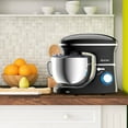 thumbnail image 4 of Costway 6 Speed 660W Dough Hook Whisk Beater 6.3Qt Tilt-Head Food Stand Mixer, 4 of 10