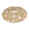 thumbnail image 2 of Kll Egg And Avocado Christmas Tree Skirt 36",Party Decorations Farmhouse For Christmas Decorations Holiday Party, 2 of 8