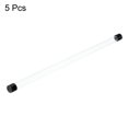thumbnail image 3 of Unique Bargains 50cm Length Fishing Floating Tube, 5 Pack 19mm Inner Dia Plastic Round Fix Fish Buoy Tubing, Clear, 3 of 4