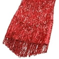thumbnail image 4 of Raenseen Women's Flapper Dresses Fringed 1920s Sequins Formal Swing Cocktail Party Dress Red L, 4 of 9