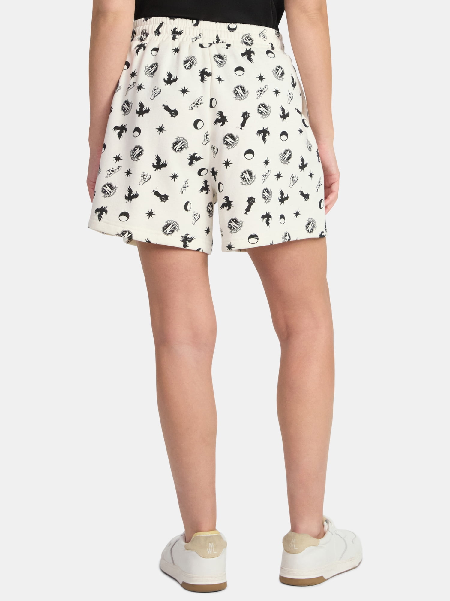 Wednesday Addams Women's Graphic Shorts, Sizes XXS-2XL