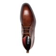 thumbnail image 3 of STACY ADAMS Mens Brown Arch Support Removable Insole Kyron Round Toe Block Heel Lace-Up Leather Chukka Boots 9.5 M, 3 of 3